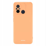 Spacecase Silicone Case Redmi Redmi 12C orange