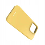 Spacecase Silicone Case iPhone 15 Pro yellow