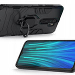 Spacecase X-Ring Redmi Note 8 Pro czarny