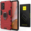 Spacecase X-Ring Galaxy A72 5G czerwony