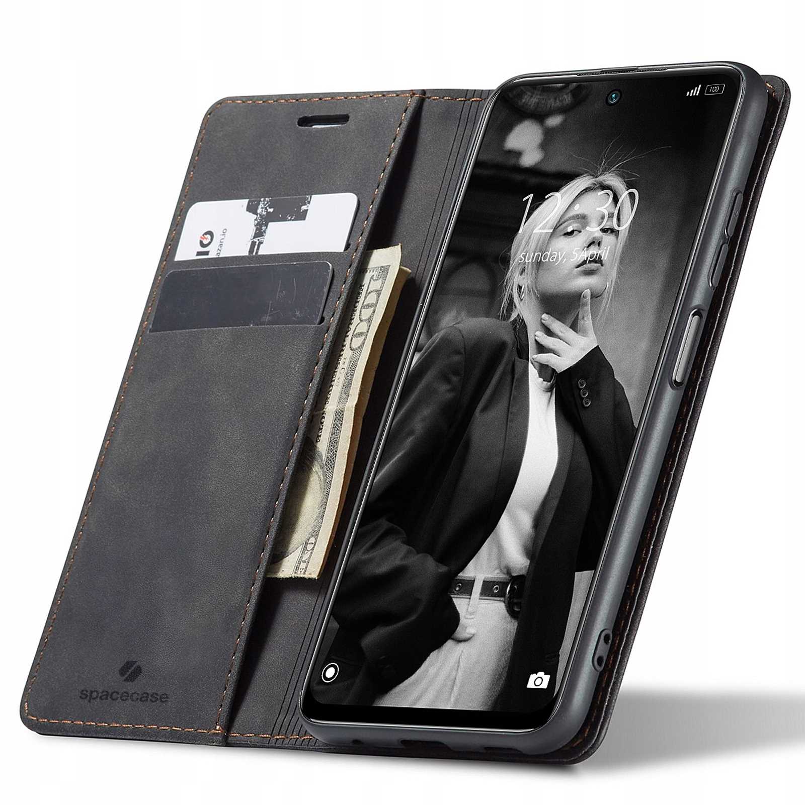 Spacecase Wallet Redmi Note 11/11s black