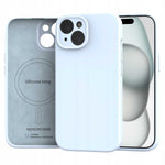 Spacecase Silicone Mag iPhone 15 baby blue