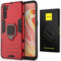 Spacecase X-Ring Oppo Reno 3 czerwony