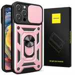 Spacecase Camring iPhone 14 Pro pink