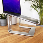 Spacecase Laptop aluminium stand silver