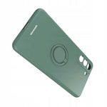 Spacecase Silicone Ring Galaxy S21 FE dark green