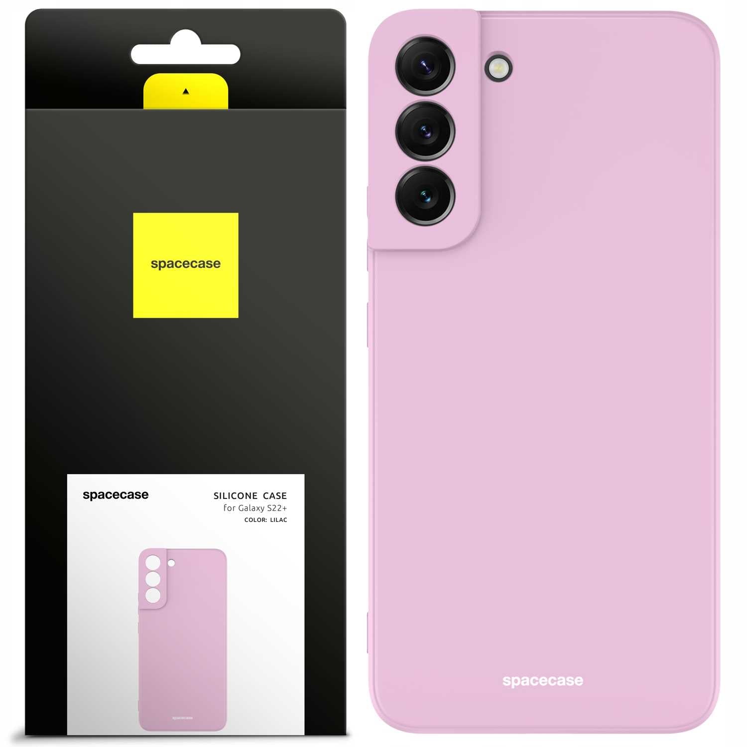 Spacecase Silicone Case Galaxy S22+ lilac