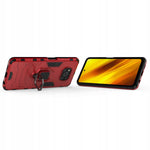 Spacecase X-Ring Poco X3 NFC/Pro czerwony