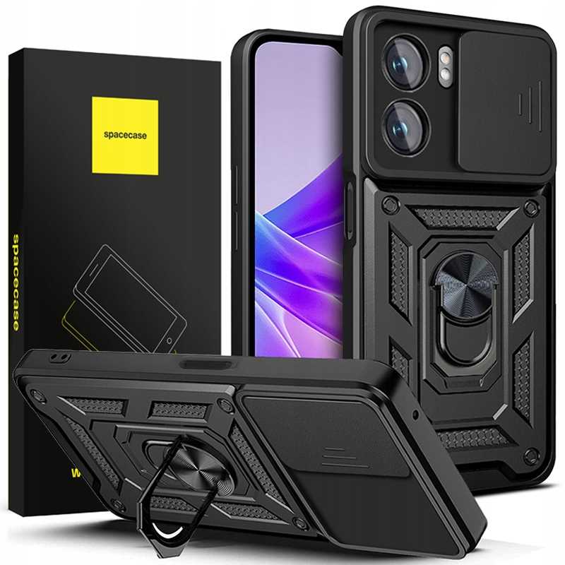 Spacecase Camring Oppo A57s/A57 4G/A77 5G black