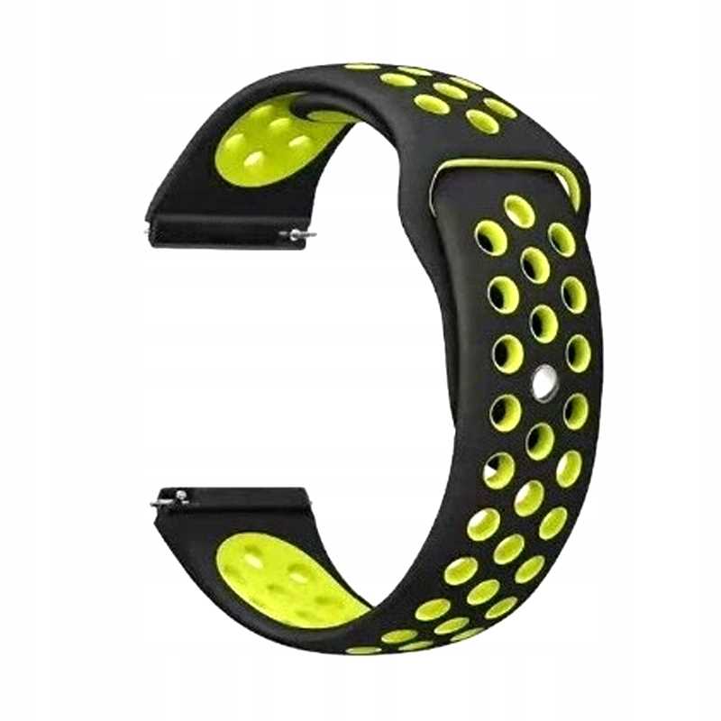Spacecase Sport Band 20mm black/yellow