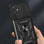 Spacecase Camring Galaxy A54 5G black