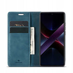 Spacecase Wallet Poco X7 Pro 5G blue