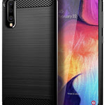 Spacecase Carbon Galaxy A50 czarny
