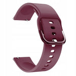 Spacecase Silicone Band 22mm dark red