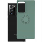 Spacecase Silicone Ring Galaxy Note 20 Ultra dark green