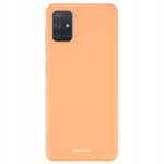 Spacecase Silicone Case Galaxy A51 orange