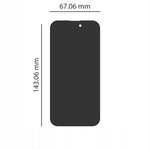 Spacecase Glass Privacy iPhone 15 Pro
