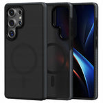 Spacecase Hybrid Fusion Mag Galaxy S25 Ultra black