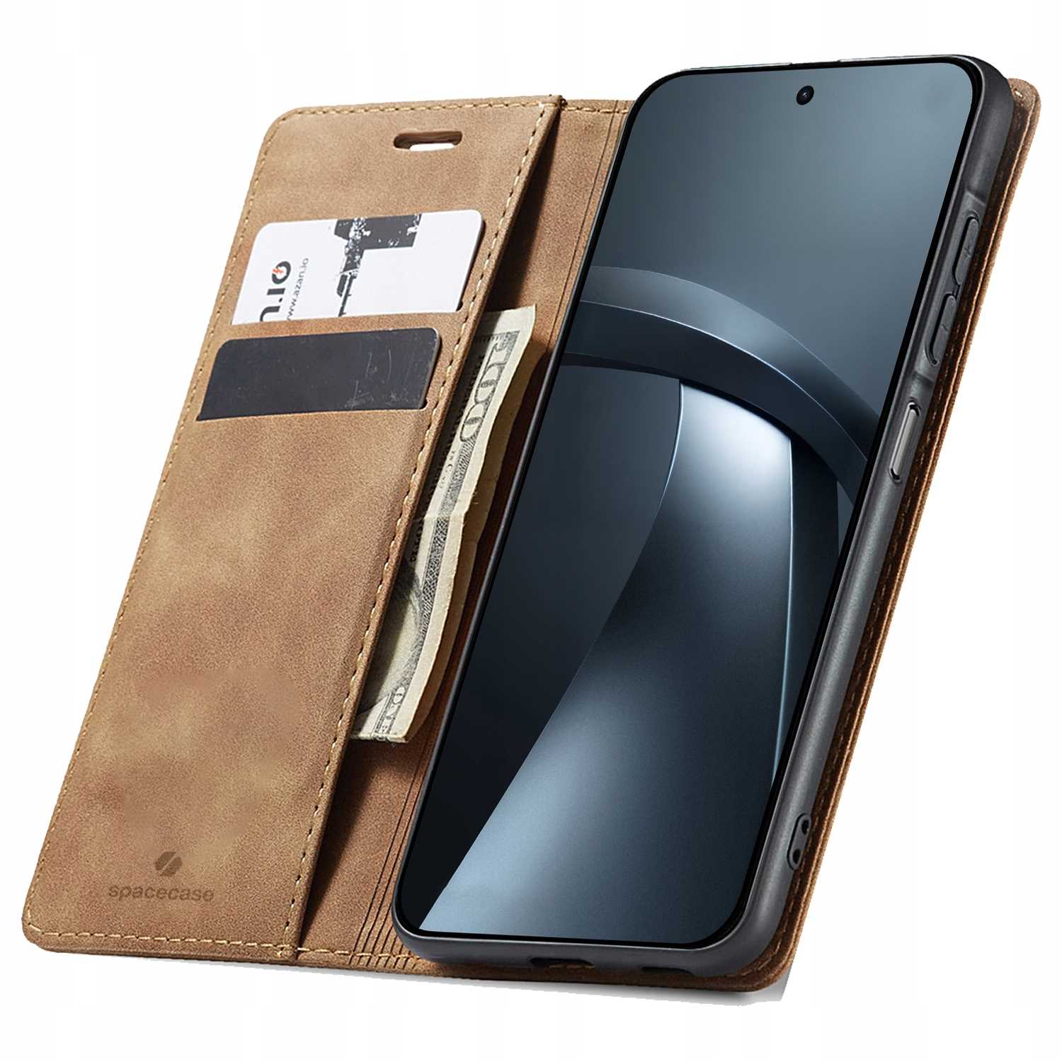Spacecase Wallet Xiaomi 17T Pro light brown