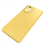 Spacecase Silicone Case Redmi Note 10 Pro yellow