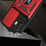 Spacecase Camring Poco F4 GT 5G czerwony