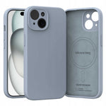 Spacecase Silicone Mag iPhone 15 baby blue