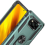 Spacecase Ring NX Poco X3 NFC/Pro zielony
