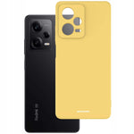 Spacecase Silicone Case Redmi Note 12 Pro 5G yellow