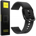 Spacecase Silicone Band 22mm black