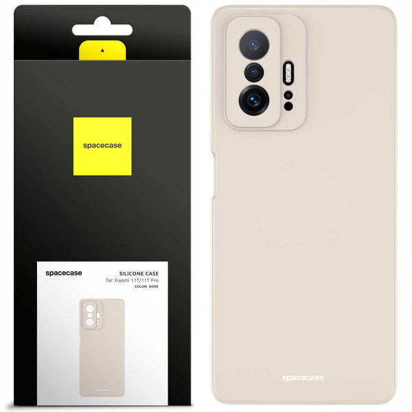 Spacecase Silicone Case Xiaomi 11T/11T Pro bone