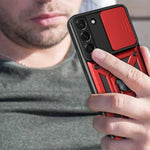 Spacecase Camring Galaxy S22 red