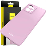 Spacecase Silicone Case Redmi Note 12 4G lilac