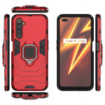 Spacecase X-Ring Realme 6 czerwony