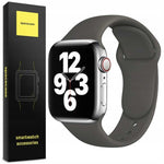 Spacecase Silicone Band AW 42/44/45 dark gray