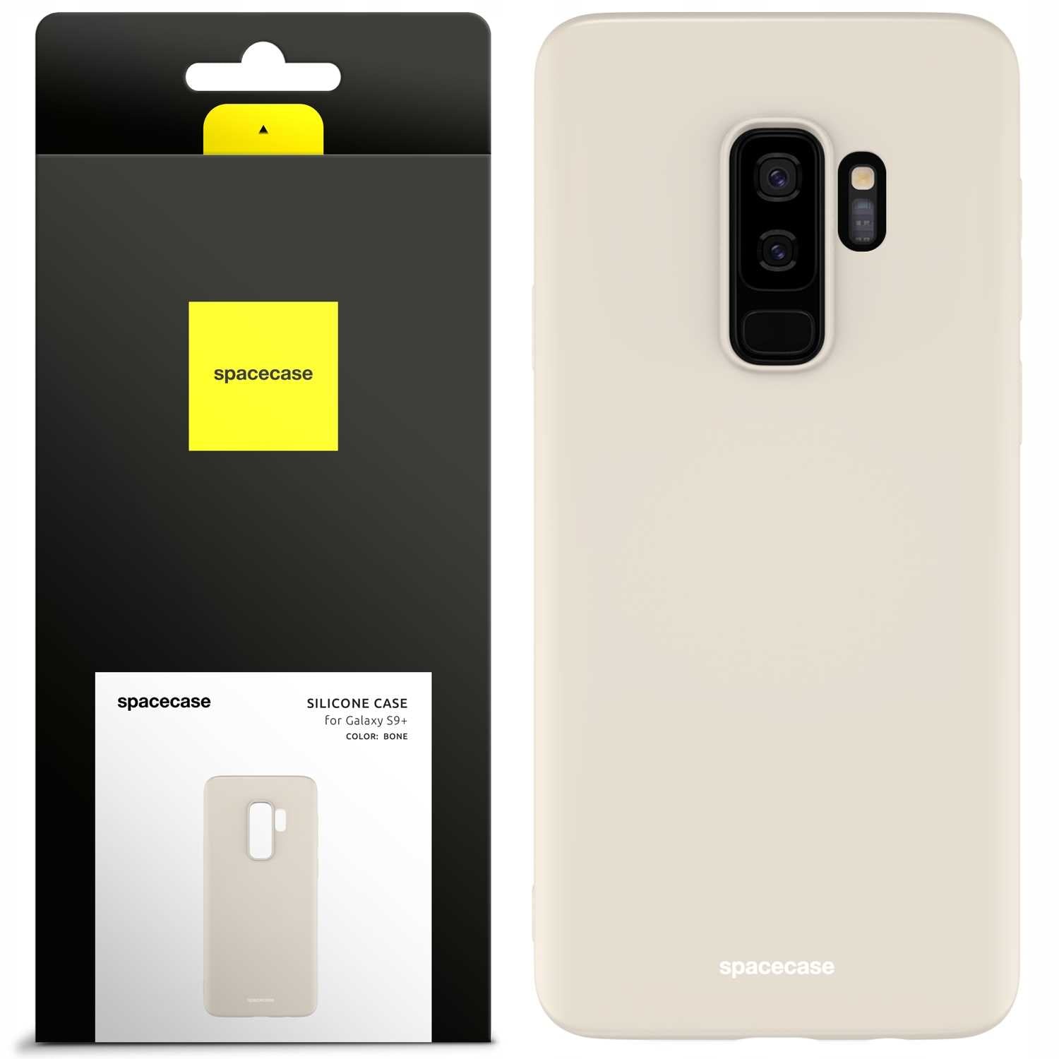 Spacecase Silicone Case Galaxy S9+ bone