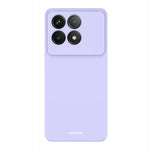 Spacecase Silicone Case Poco F6 Pro light purple