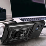 Spacecase Camring Motorola G04/G24/G24 Power black
