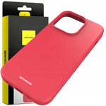 Spacecase Silicone Case iPhone 14 Pro Max red