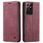 Spacecase Wallet Galaxy S21 Ultra red