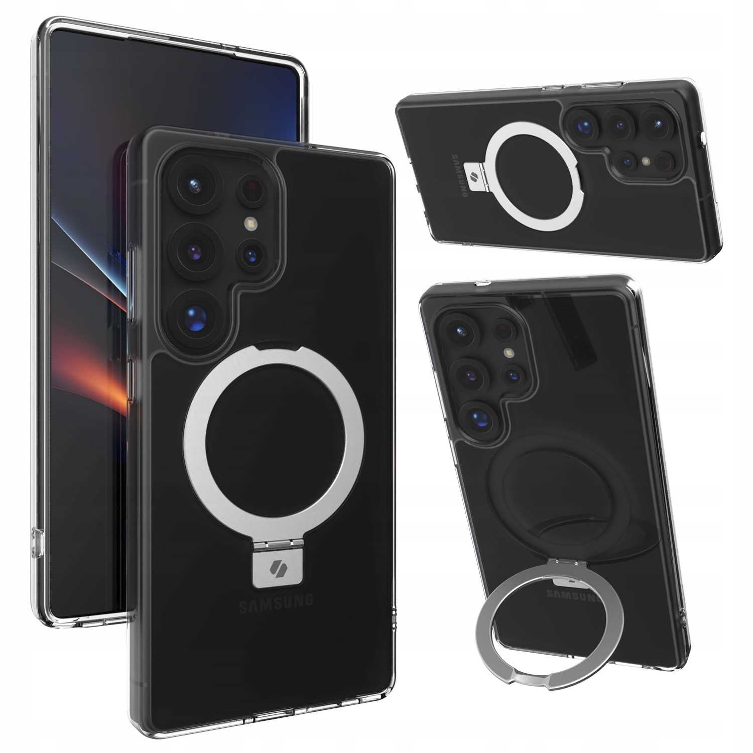 Spacecase Ring Pro Galaxy S25 Ultra clear
