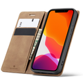Spacecase Wallet iPhone 12 Mini light brown