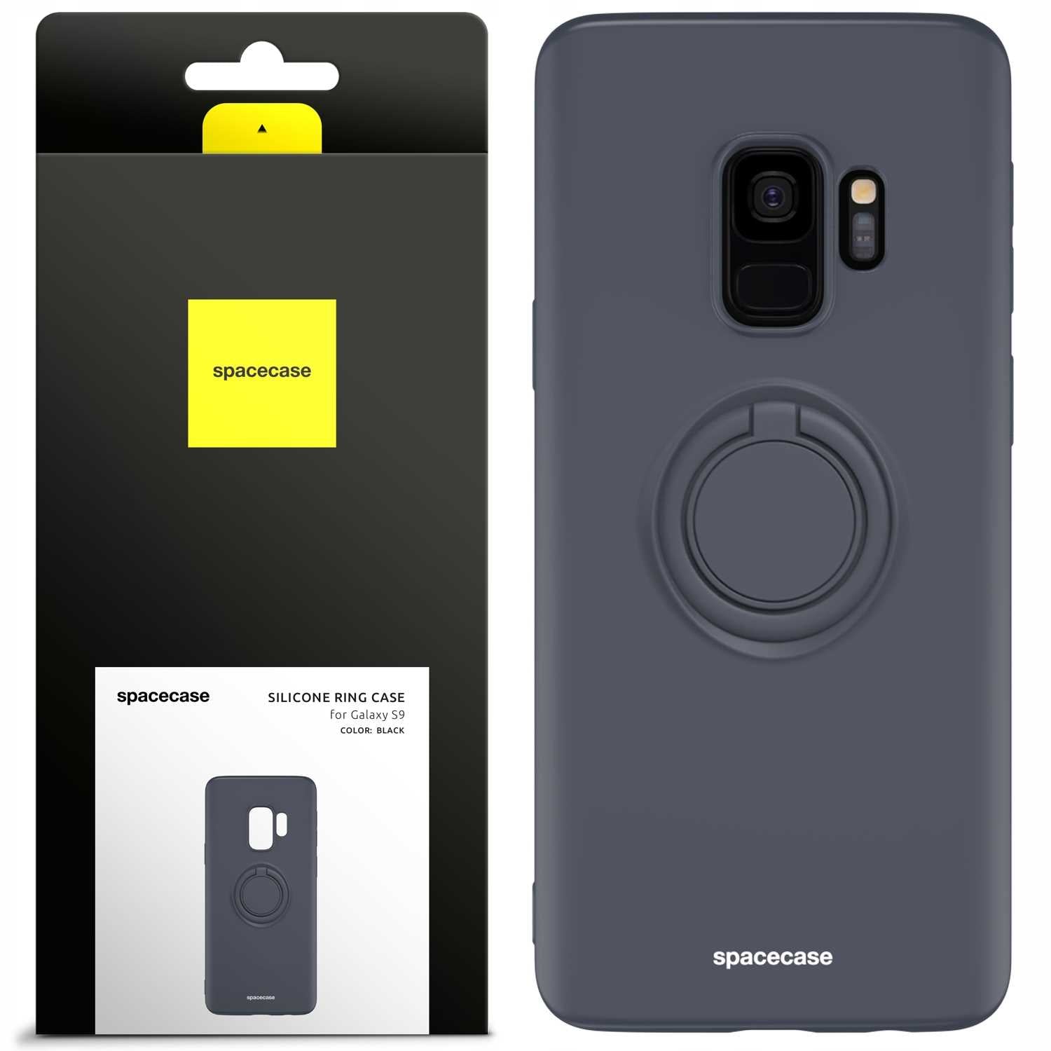 Spacecase Silicone Ring Galaxy S9 black