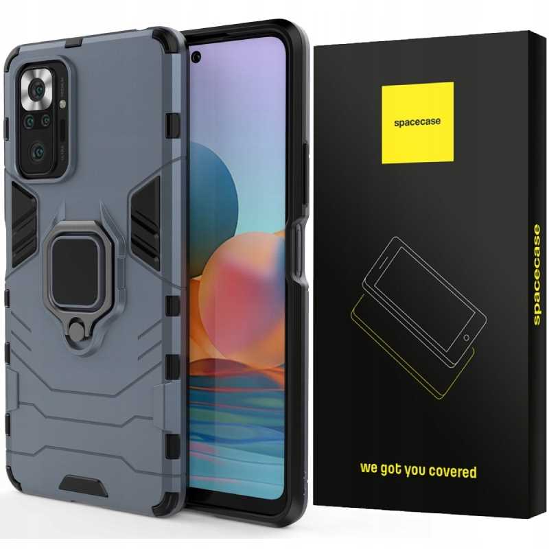 Spacecase X-Ring Redmi Note 10 5G/Poco M3 Pro nieb