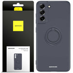 Spacecase Silicone Ring Galaxy S21 FE black