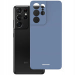 Spacecase Silicone Case Galaxy S21 Ultra blue