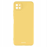 Spacecase Silicone Case Galaxy A22 5G yellow