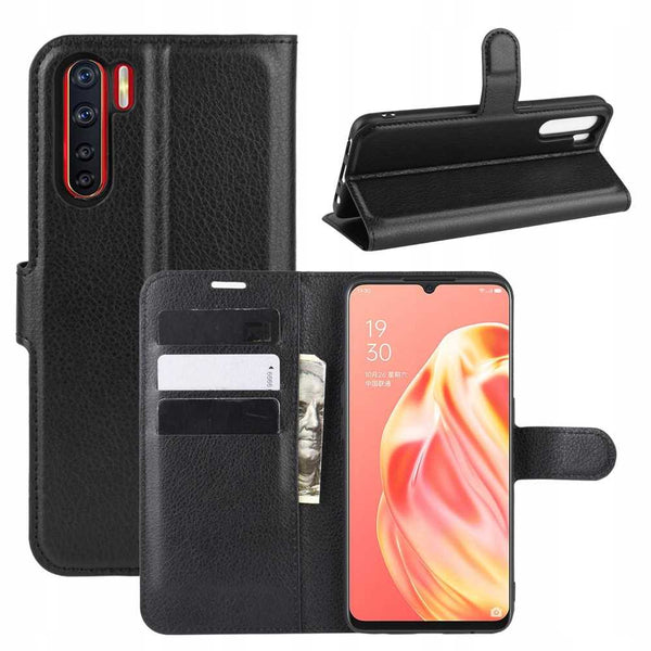 LITCHI Oppo Reno 3 / A91 czarny