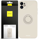 Spacecase Silicone Ring iPhone 11 bone