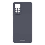 Spacecase Silicone Case Redmi Note 11 Pro 5G black