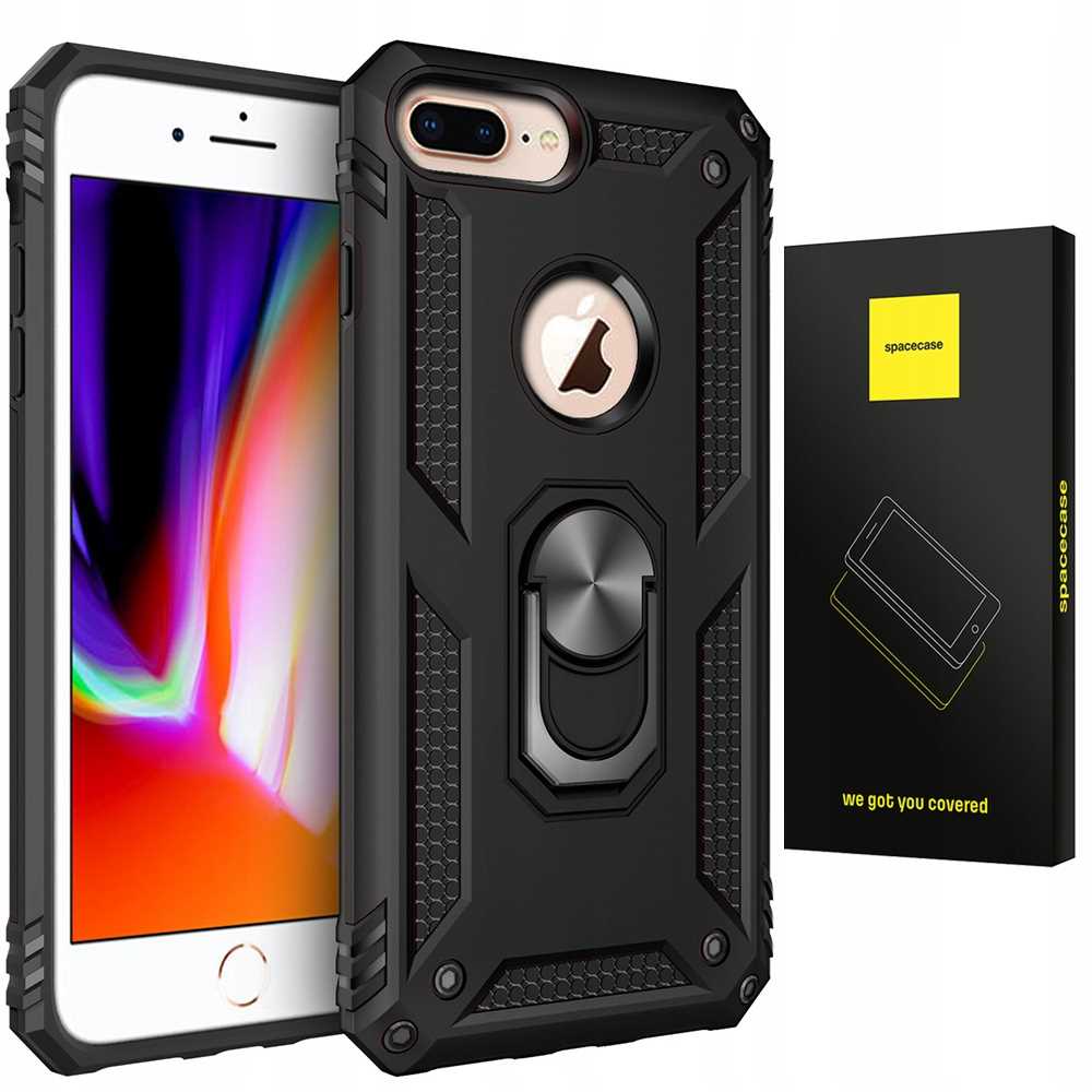 Spacecase Ring NX iPhone 6/7/8 Plus czarny